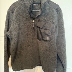 The North Face Gray Fleece Pullover